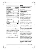 Preview for 109 page of Bosch GBH 2-23 RE Operating Instructions Manual