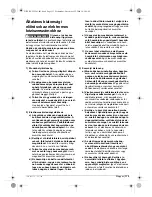 Preview for 113 page of Bosch GBH 2-23 RE Operating Instructions Manual