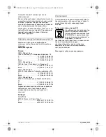 Preview for 127 page of Bosch GBH 2-23 RE Operating Instructions Manual