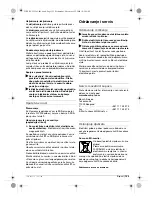 Preview for 155 page of Bosch GBH 2-23 RE Operating Instructions Manual