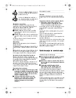 Preview for 161 page of Bosch GBH 2-23 RE Operating Instructions Manual