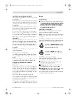 Предварительный просмотр 117 страницы Bosch GBH 2-23 REA Original Instructions Manual