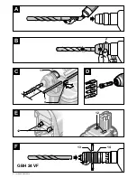 Предварительный просмотр 5 страницы Bosch GBH 24 V Operating Instructions Manual