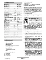 Предварительный просмотр 6 страницы Bosch GBH 24 V Operating Instructions Manual