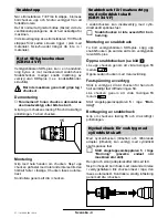 Предварительный просмотр 57 страницы Bosch GBH 24 V Operating Instructions Manual