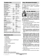 Предварительный просмотр 59 страницы Bosch GBH 24 V Operating Instructions Manual