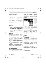 Предварительный просмотр 11 страницы Bosch GBH 24 VFR Original Instructions Manual