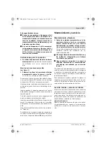 Предварительный просмотр 47 страницы Bosch GBH 24 VFR Original Instructions Manual