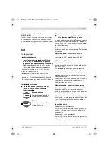 Предварительный просмотр 249 страницы Bosch GBH 24 VFR Original Instructions Manual