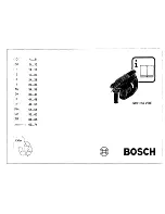 Предварительный просмотр 1 страницы Bosch GBH 24 VRE 0 611 255 7 Manual