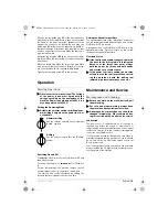 Предварительный просмотр 19 страницы Bosch GBH 3-28 E PROFESSIONAL Operating Instructions Manual