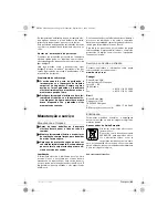 Предварительный просмотр 43 страницы Bosch GBH 3-28 E PROFESSIONAL Operating Instructions Manual