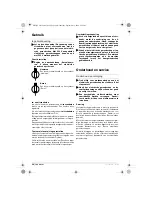 Предварительный просмотр 58 страницы Bosch GBH 3-28 E PROFESSIONAL Operating Instructions Manual