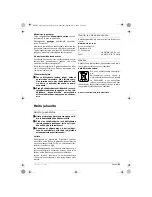 Предварительный просмотр 83 страницы Bosch GBH 3-28 E PROFESSIONAL Operating Instructions Manual