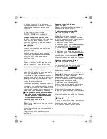 Предварительный просмотр 89 страницы Bosch GBH 3-28 E PROFESSIONAL Operating Instructions Manual