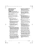 Предварительный просмотр 107 страницы Bosch GBH 3-28 E PROFESSIONAL Operating Instructions Manual