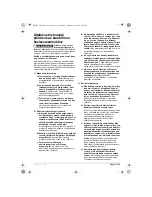 Предварительный просмотр 121 страницы Bosch GBH 3-28 E PROFESSIONAL Operating Instructions Manual