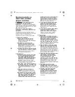 Предварительный просмотр 196 страницы Bosch GBH 3-28 E PROFESSIONAL Operating Instructions Manual