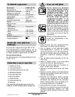 Предварительный просмотр 36 страницы Bosch GBH 3-28 FE Operating Instructions Manual