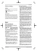 Предварительный просмотр 119 страницы Bosch GBH 3000 Professional Original Instructions Manual