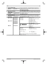 Предварительный просмотр 235 страницы Bosch GBH 3000 Professional Original Instructions Manual