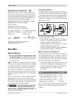 Предварительный просмотр 22 страницы Bosch GBH 36 V-LI Compact Original Instructions Manual