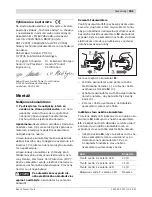 Предварительный просмотр 181 страницы Bosch GBH 36 V-LI Compact Original Instructions Manual