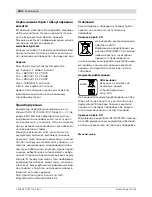 Предварительный просмотр 224 страницы Bosch GBH 36 V-LI Compact Original Instructions Manual