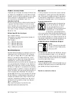 Предварительный просмотр 249 страницы Bosch GBH 36 V-LI Compact Original Instructions Manual