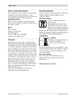 Предварительный просмотр 260 страницы Bosch GBH 36 V-LI Compact Original Instructions Manual