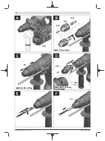 Предварительный просмотр 4 страницы Bosch GBH 36 V-LI Plus Original Instructions Manual