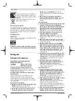 Предварительный просмотр 42 страницы Bosch GBH 36 V-LI Plus Original Instructions Manual