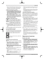 Предварительный просмотр 59 страницы Bosch GBH 36 V-LI Plus Original Instructions Manual