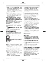 Предварительный просмотр 137 страницы Bosch GBH 36 V-LI Plus Original Instructions Manual