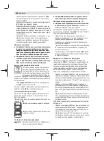 Предварительный просмотр 206 страницы Bosch GBH 36 V-LI Plus Original Instructions Manual