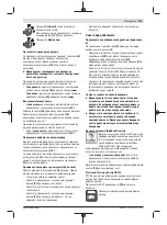 Предварительный просмотр 215 страницы Bosch GBH 36 V-LI Plus Original Instructions Manual