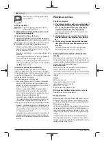 Предварительный просмотр 268 страницы Bosch GBH 36 V-LI Plus Original Instructions Manual