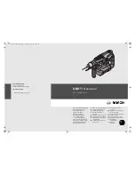 Bosch GBH 36 V-LI Professional Original Instructions Manual предпросмотр