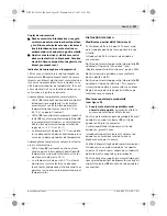 Предварительный просмотр 247 страницы Bosch GBH 36 V-LI Professional Original Instructions Manual