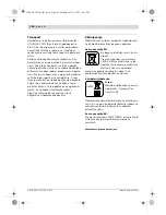 Предварительный просмотр 296 страницы Bosch GBH 36 V-LI Professional Original Instructions Manual