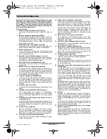 Предварительный просмотр 11 страницы Bosch GBH 4-top Operating Instructions Manual