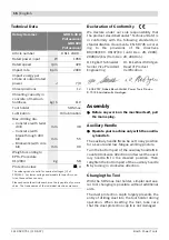 Предварительный просмотр 16 страницы Bosch GBH 500 Original Instructions Manual