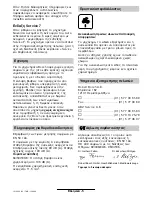 Предварительный просмотр 65 страницы Bosch GBH 7-45 DE Operating Instructions Manual