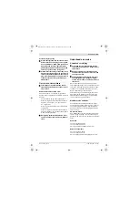 Предварительный просмотр 59 страницы Bosch GBH 7-46 DE Professional Original Instructions Manual