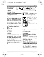 Preview for 147 page of Bosch GBH Professional 14,4 V-LI Compact Original Instructions Manual