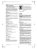 Предварительный просмотр 8 страницы Bosch GBH Professional 2-24 D Original Instructions Manual