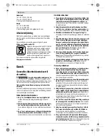 Предварительный просмотр 42 страницы Bosch GBH Professional 2-24 D Original Instructions Manual