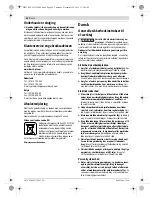 Preview for 42 page of Bosch GBH Professional 2-28 DFV Original Instructions Manual