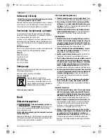 Preview for 146 page of Bosch GBH Professional 2-28 DFV Original Instructions Manual