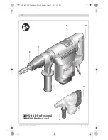 Предварительный просмотр 4 страницы Bosch GBH Professional 5-38 D Original Instructions Manual